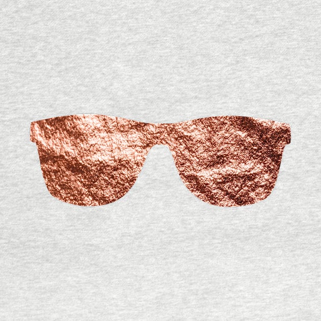 Sunglasses - rose gold foil by RoseAesthetic
